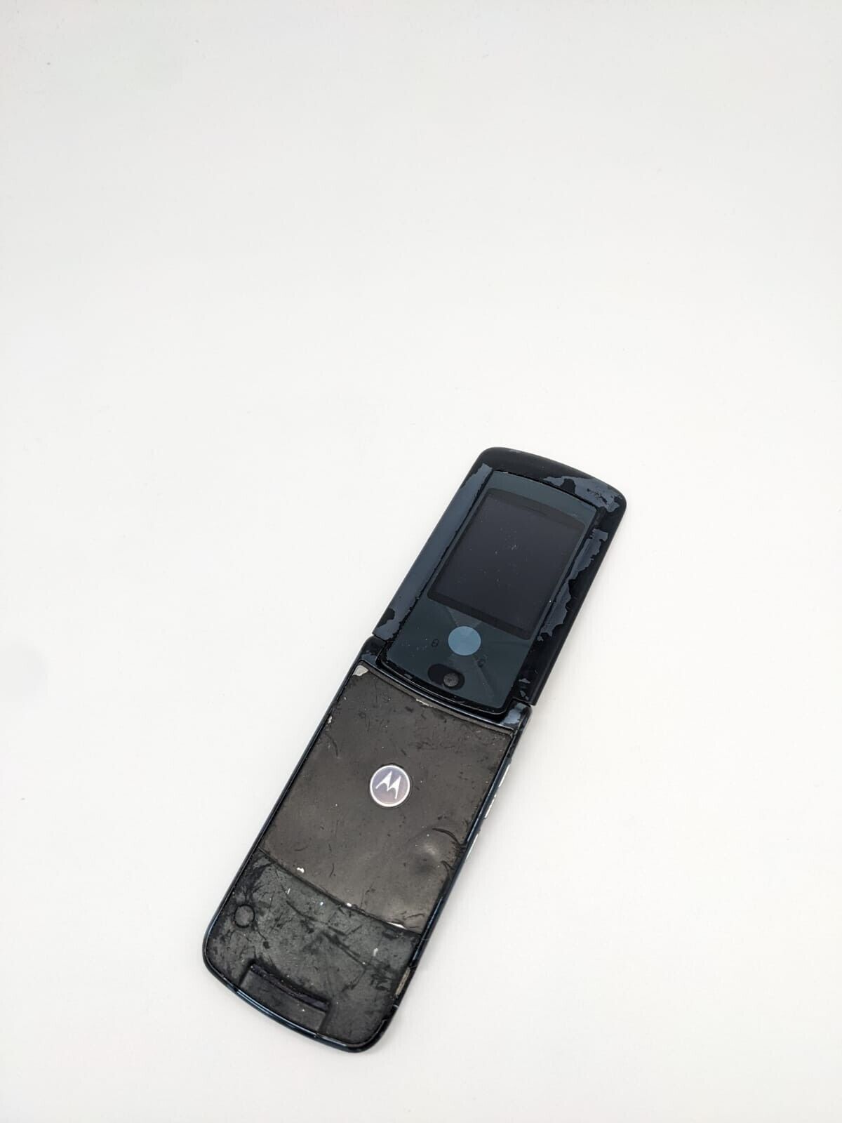 Motorola RAZR2 V8 Klapphandy Blau Handy Teilespender | OHNE AKKU | UNGETESTET