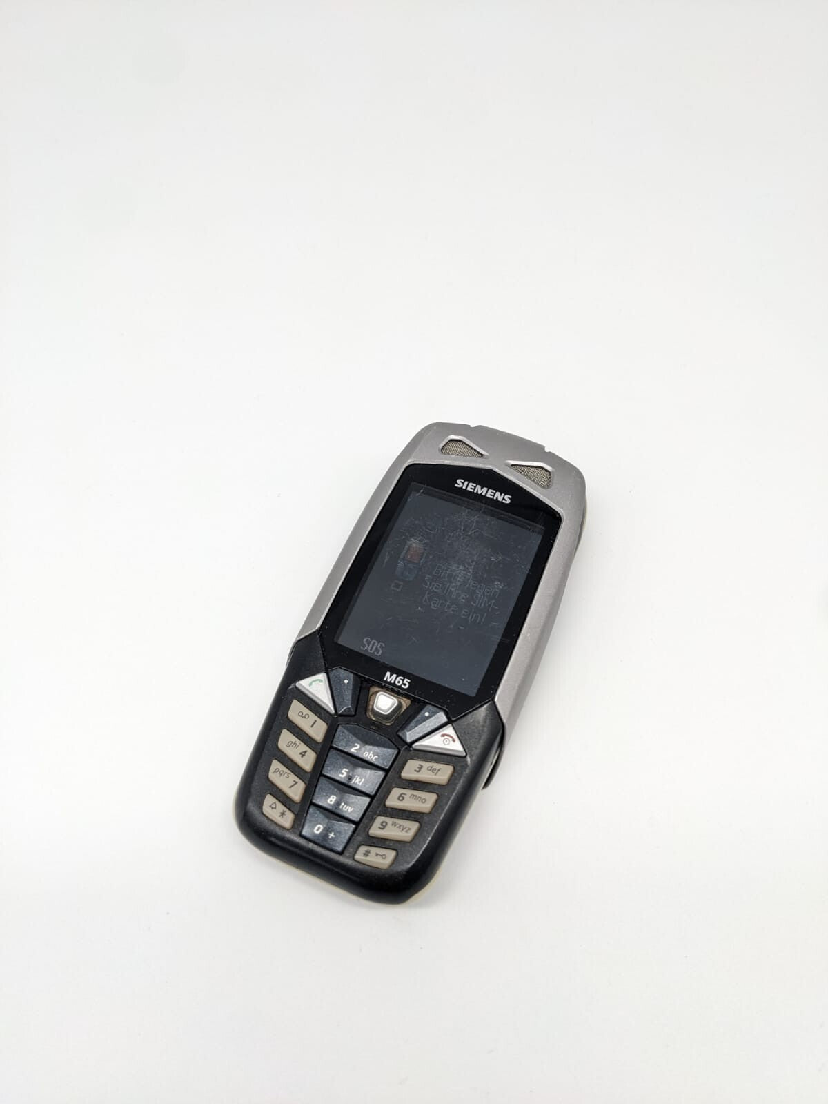 Siemens M65 Schwarz Silber Handy Vintage Retro | OHNE SIMLOCK