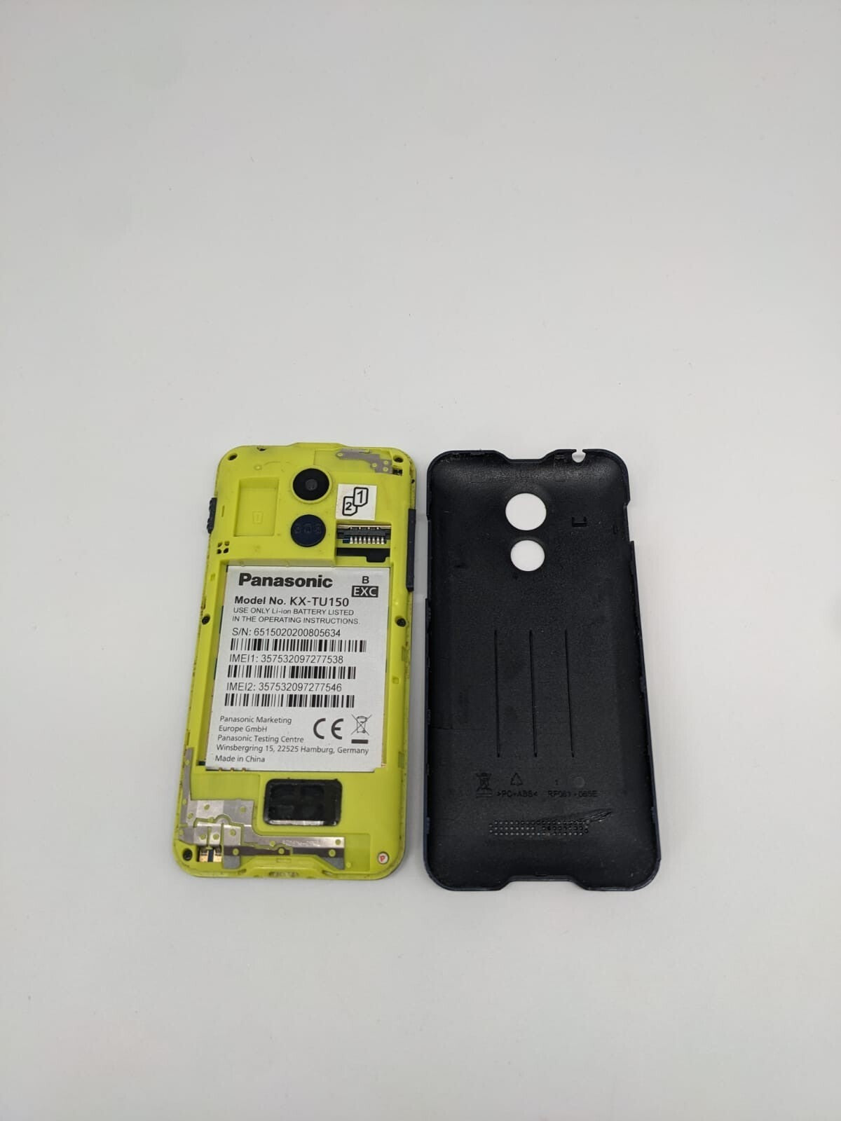 Panasonic KX-TU150 Dual Sim Blau | OHNE AKKU | OHNE SIMLOCK