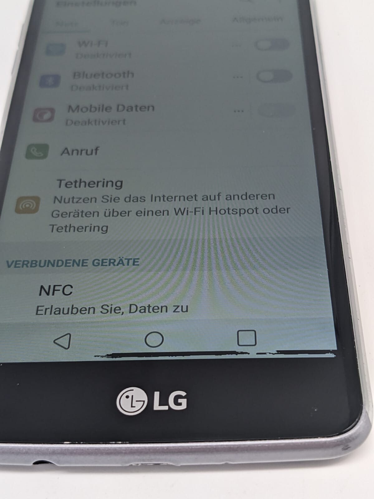 LG K8 2017 Grau LG-M200N Smartphone | OHNE SIMLOCK | PIXELFEHLER