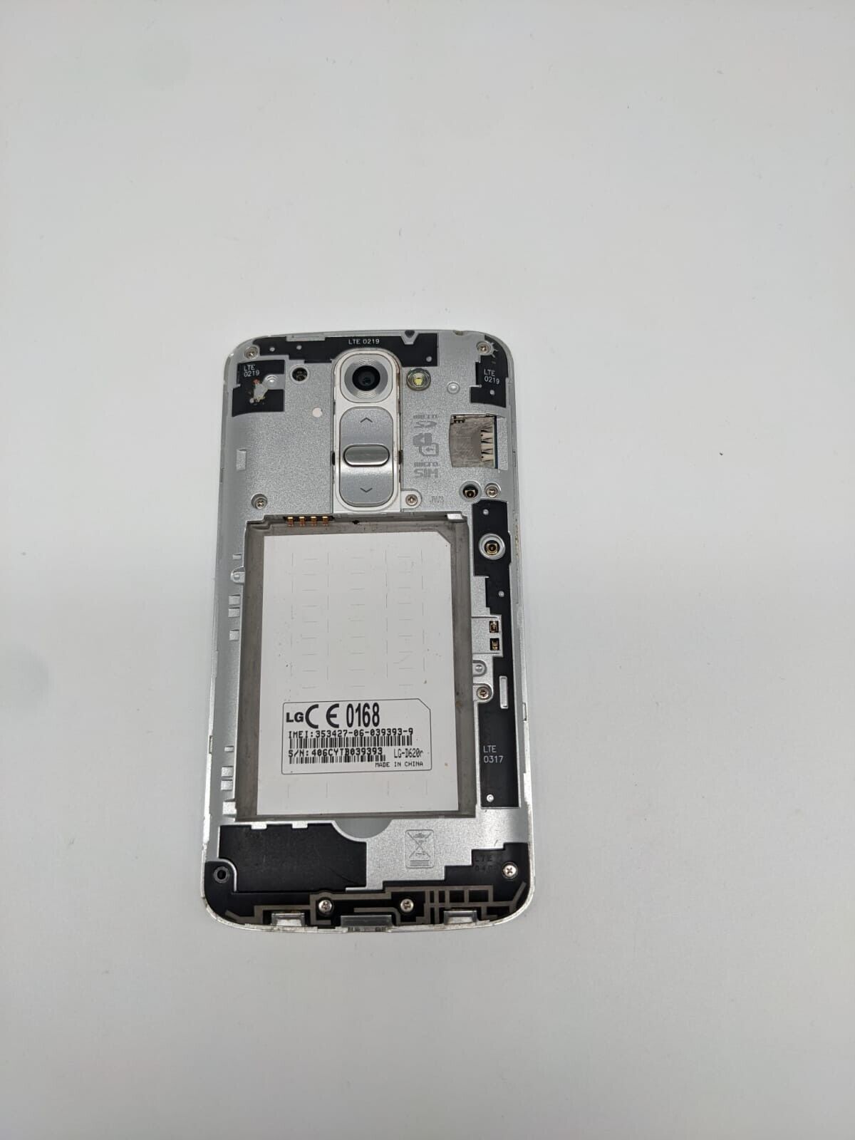 LG G2 Mini D620r  Weiß 8 GB Android Smartphone | OHNE AKKU | OHNE SIMLOCK