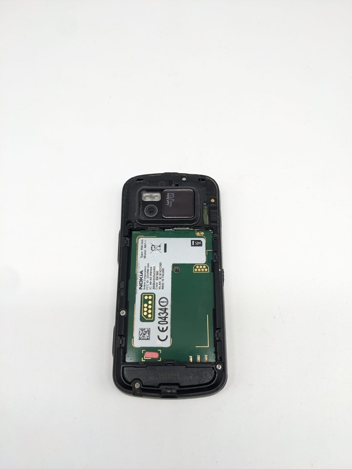 Nokia N97 RM-505 Schwarz Smartphone Teilespender Ersatzteile Bastler