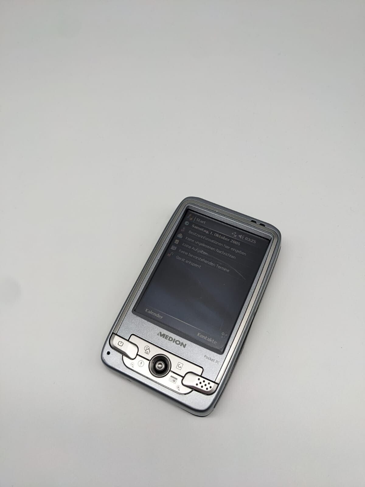 Medion MDPNA 1500 Pocket PC Navigationsgerät Silber