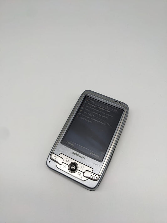 Medion MDPNA 1500 Pocket PC Navigationsgerät Silber