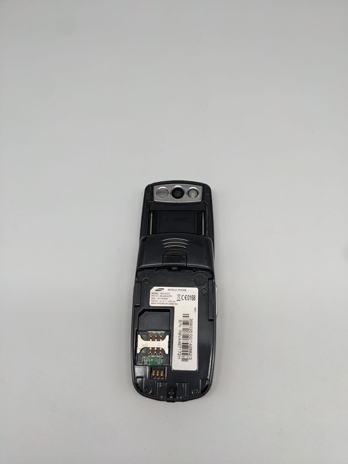 Samsung SGH-E370 Schwarz Handy Retro Vintage | OHNE AKKU | OHNE SIMLOCK