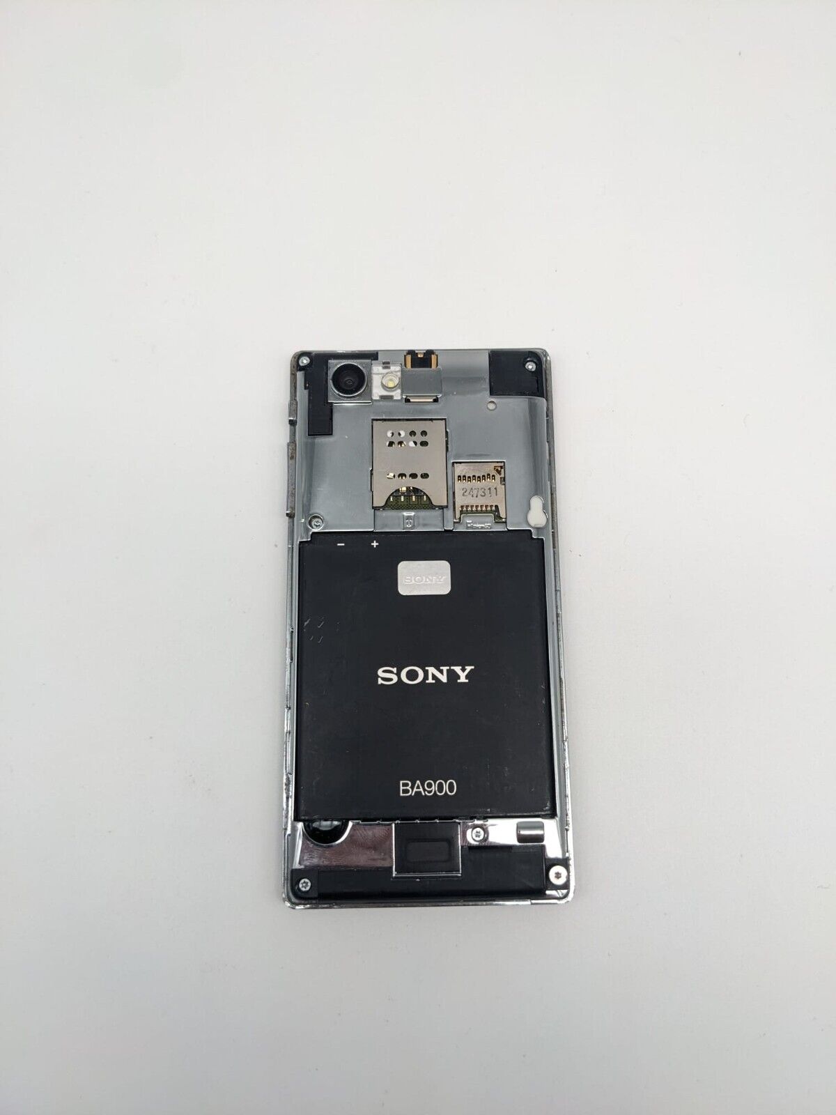 Sony Xperia J ST26i 4 GB Schwarz Smartphone DISPLAY EINGEBRANNT 