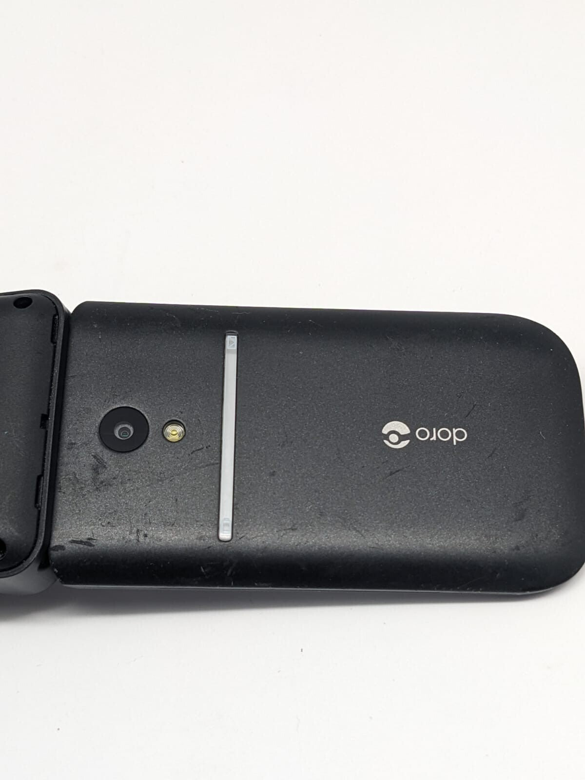 Doro PhoneEasy 609 Seniorenhandy Schwarz | OHNE AKKU | TOP DISPLAY