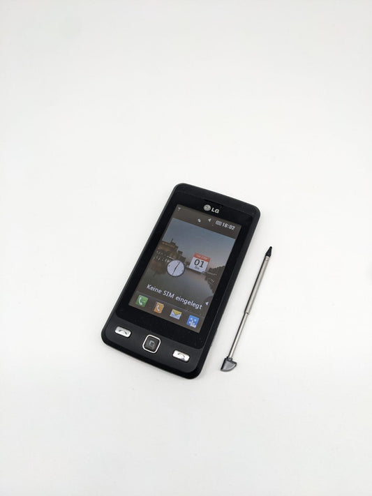 LG KP501 Schwarz Handy Touch Retro | OHNE SIMLOCK