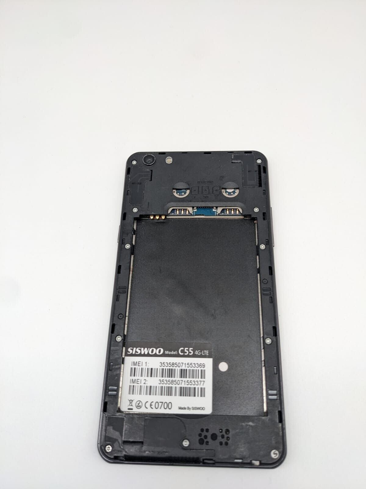 Siswoo C55 Schwarz Smartphone Teilespender Bastler | UNGETESTET