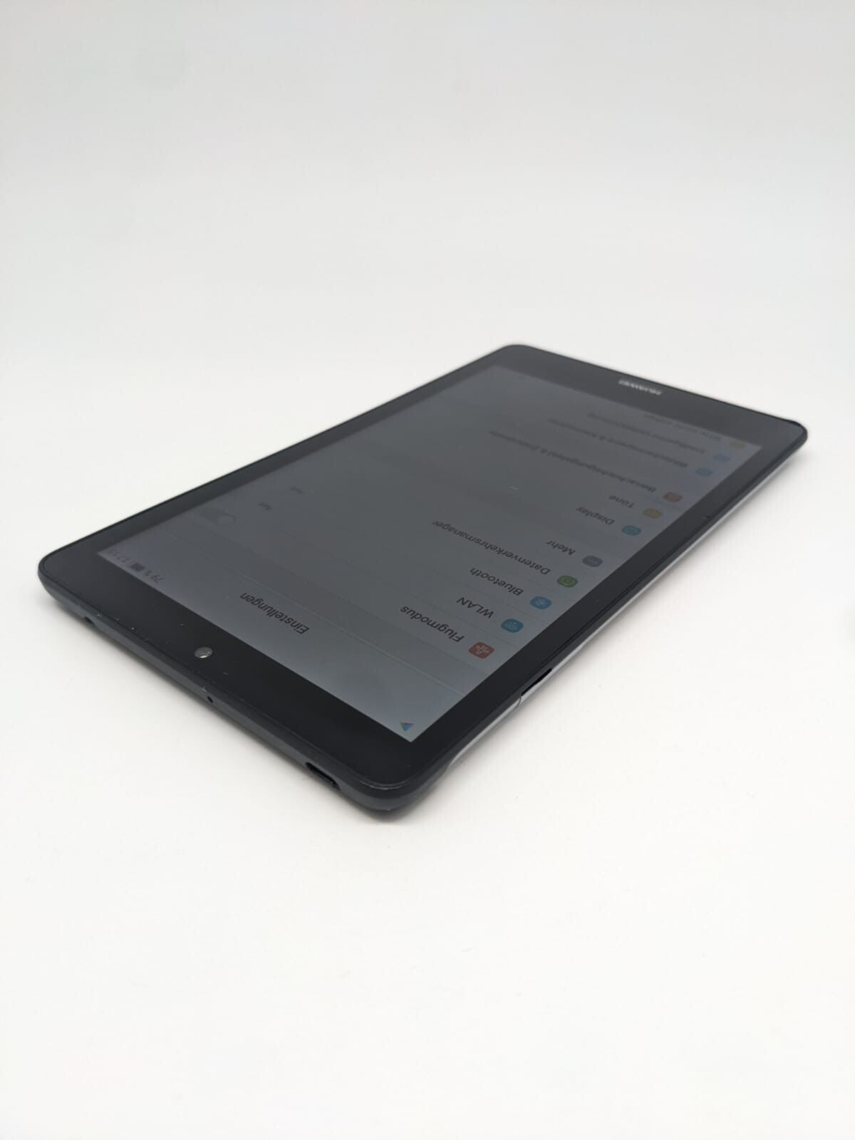 Huawei MediaPad T3 7 Schwarz 8 GB Tablet | VOLL FUNKTIONSFÄHIG | DISPLAYRISS