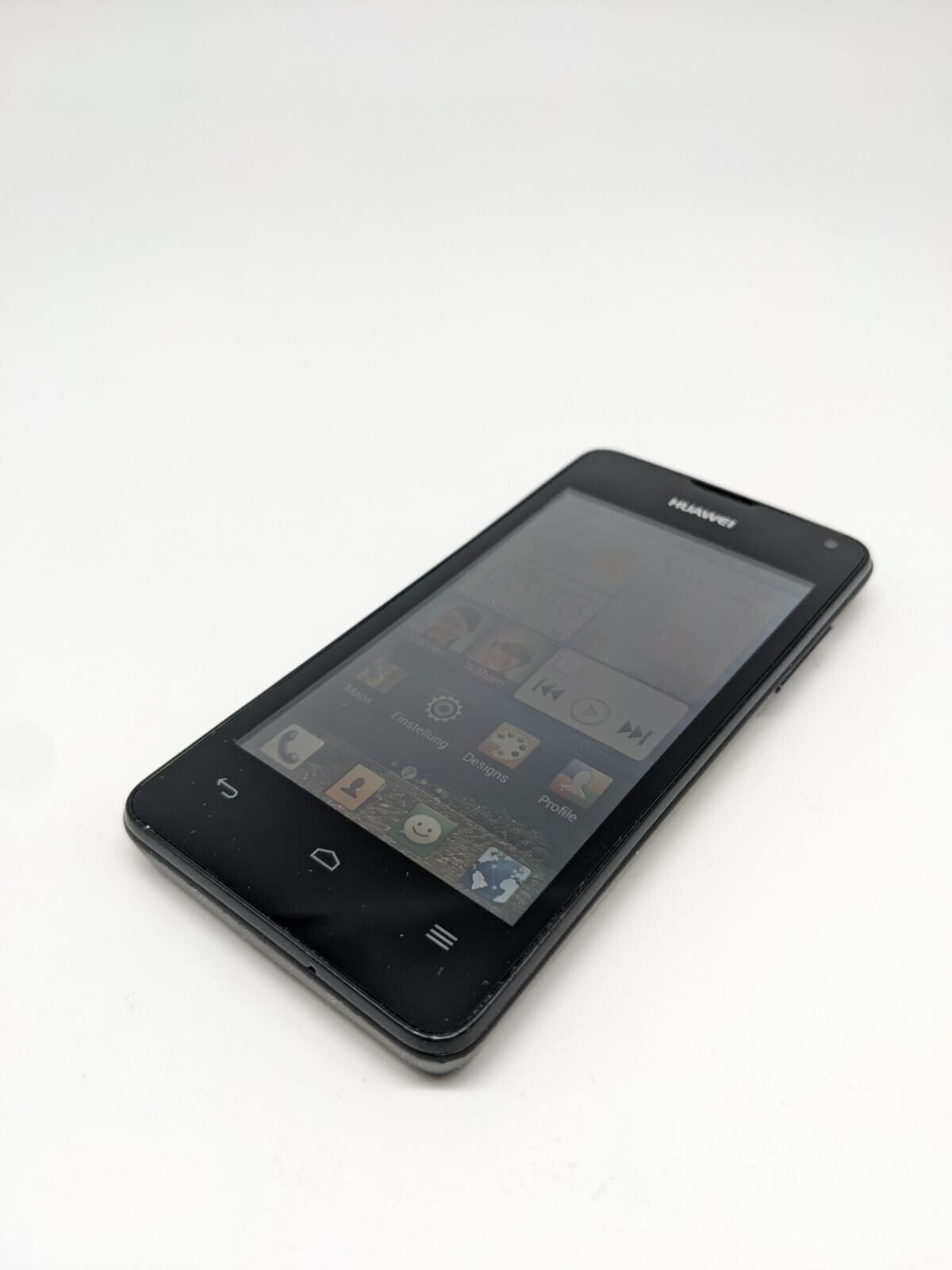 Huawei  Ascend Y300 Schwarz Bastler Ersatzteile | TEILDEFEKT | OHNE SIMLOCK