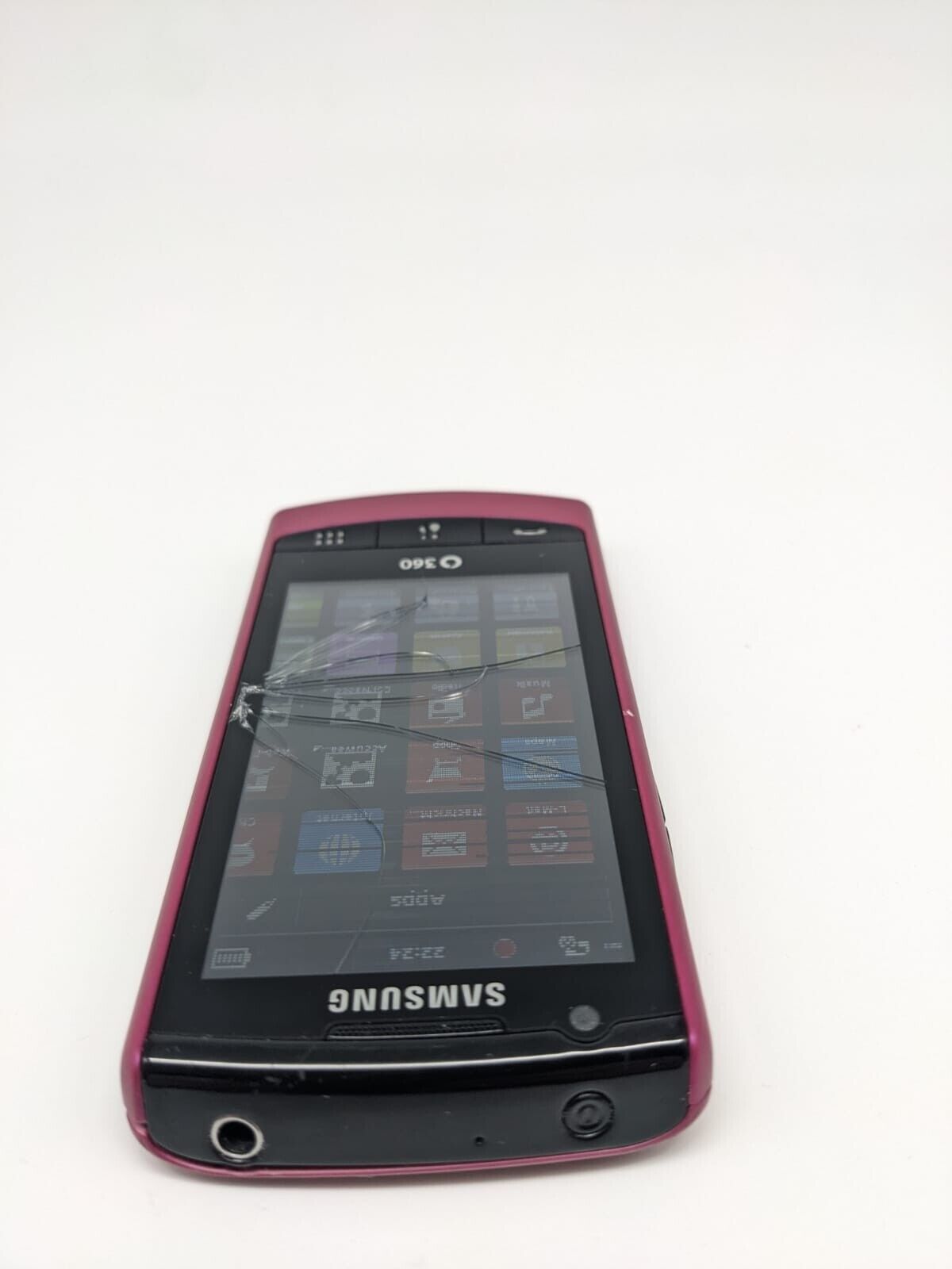 Samsung Vodafone 360 M1 | DISPLAYRISSE | PIXELFEHLER | OHNE SIMLOCK #X5