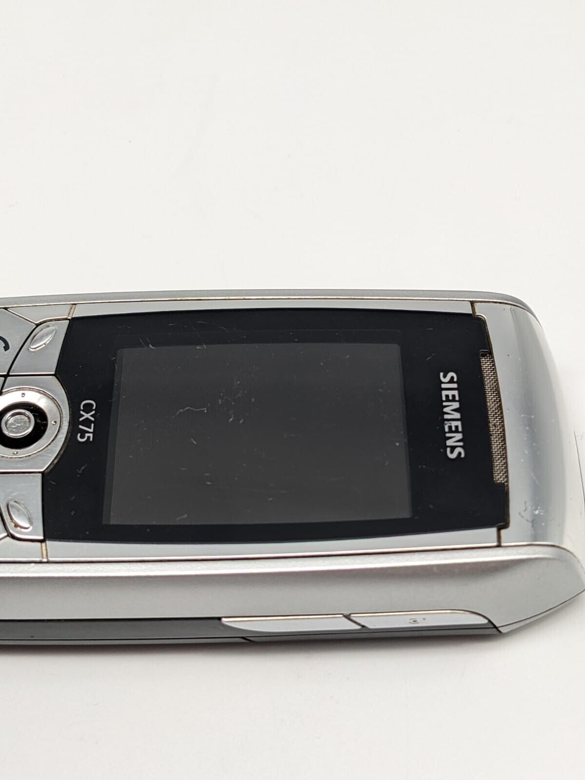 Siemens CX75 Silber Schwarz Handy | OHNE AKKU | OHNE SIMLOCK