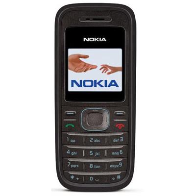 Nokia 1208 Schwarz Handy  Nokia RH-105 | OHNE AKKU | OHNE SIMLOCK